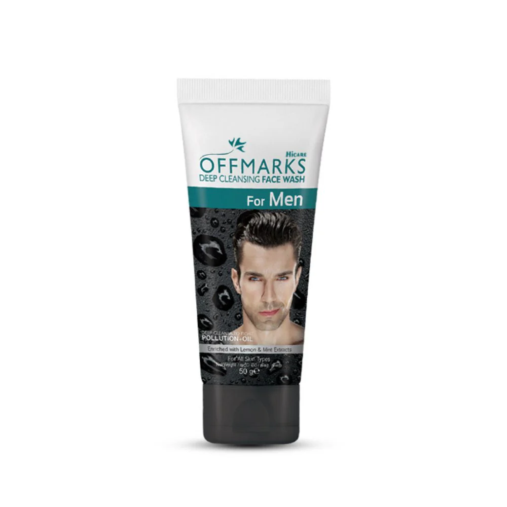 Offmarks Deep Cleansing Face Wash for Men - 50ml
