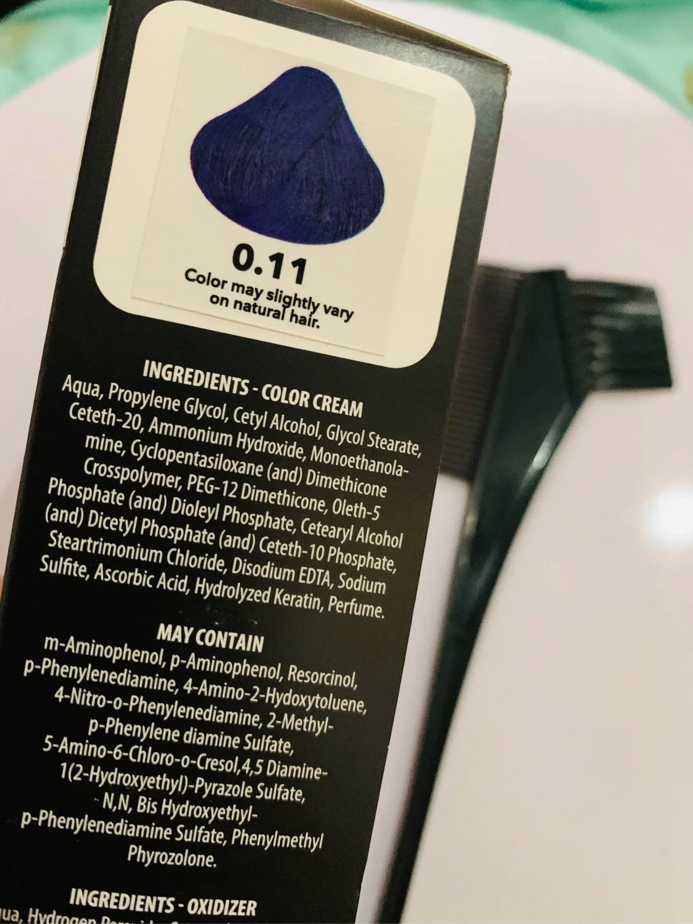 EVON Hair Colour 0.11 Blue - 60ML