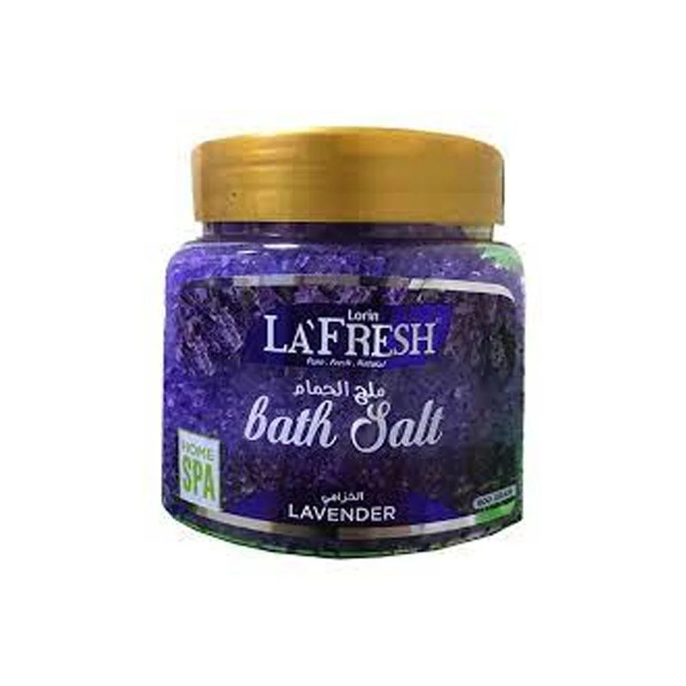 LA Fresh Bath Salt Lavender - 600g