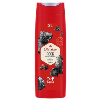 Old Spice 2in1 Rock with Charcoal Shower Gel + Shampoo 400ml