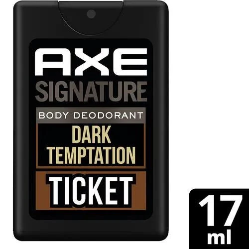 Axe Signature Dark Temptation Ticket Perfume For Men 17ml