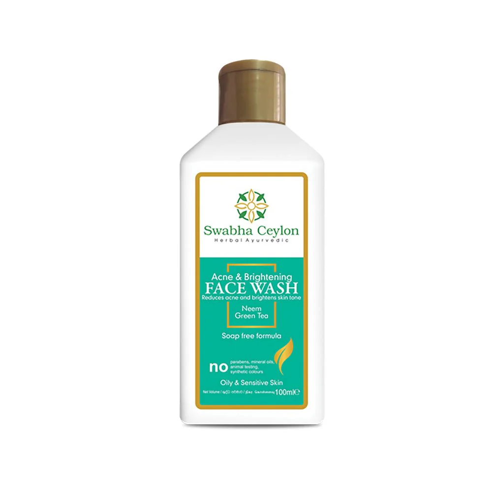 Swabha Ceylon Acne & Brightening Face Wash - 100ml