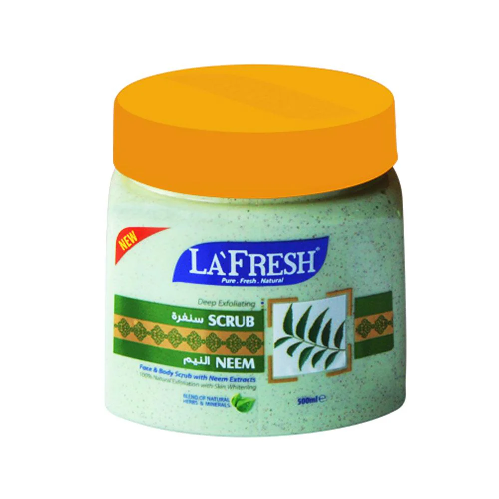 La' Fresh Neem Body Scrub - 500ml