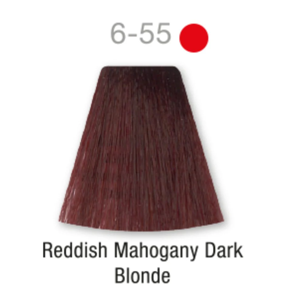 Bellose Hair Color Medium Reddish Mahogany 6.55 - 60ml