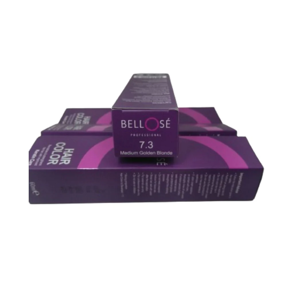 Bellose Hair Color Medium Golden Blonde 7.3 - 60ml