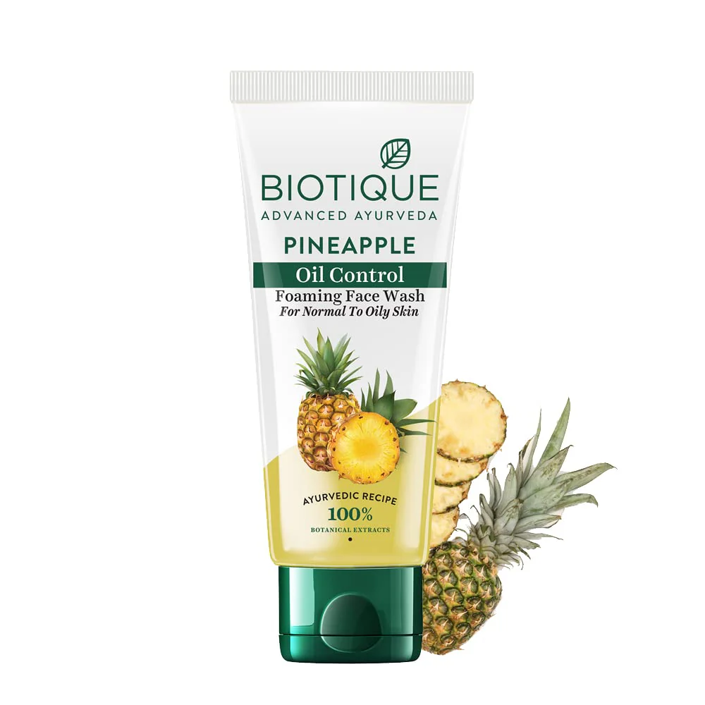 Biotique Pineapple Oil Control foaming Face Wash -100ml