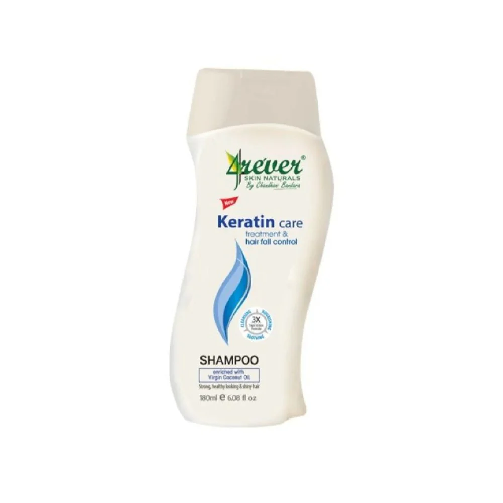 4rever Keratin Care Treatment & Hair Fall Control Shampoo - 180ml