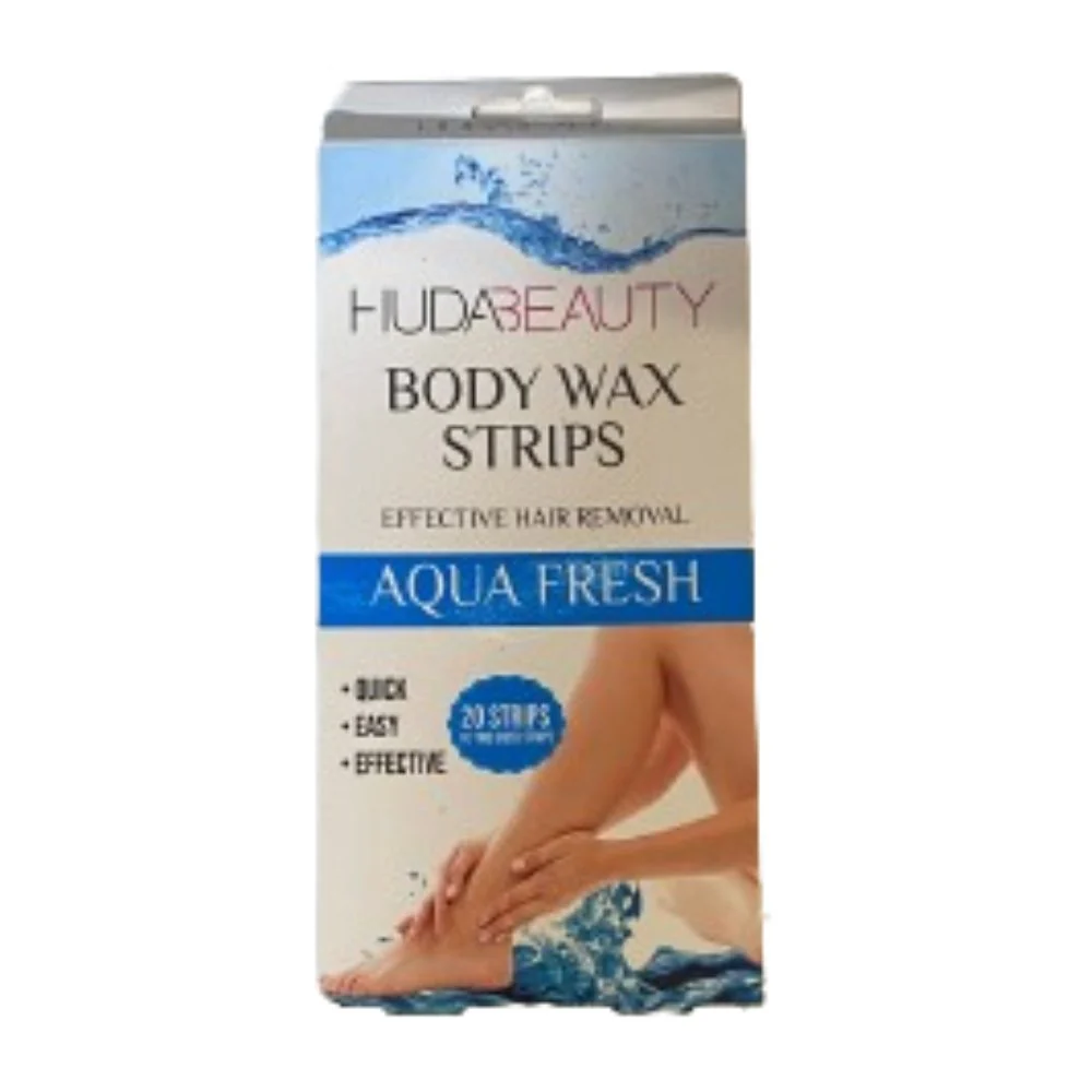 Huda Beauty Aqua Fresh Body Wax - 20 Strips