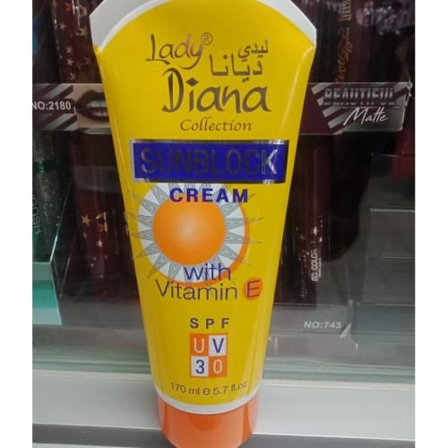Lady Diana Sun Block Cream SPF 30 - 170ml