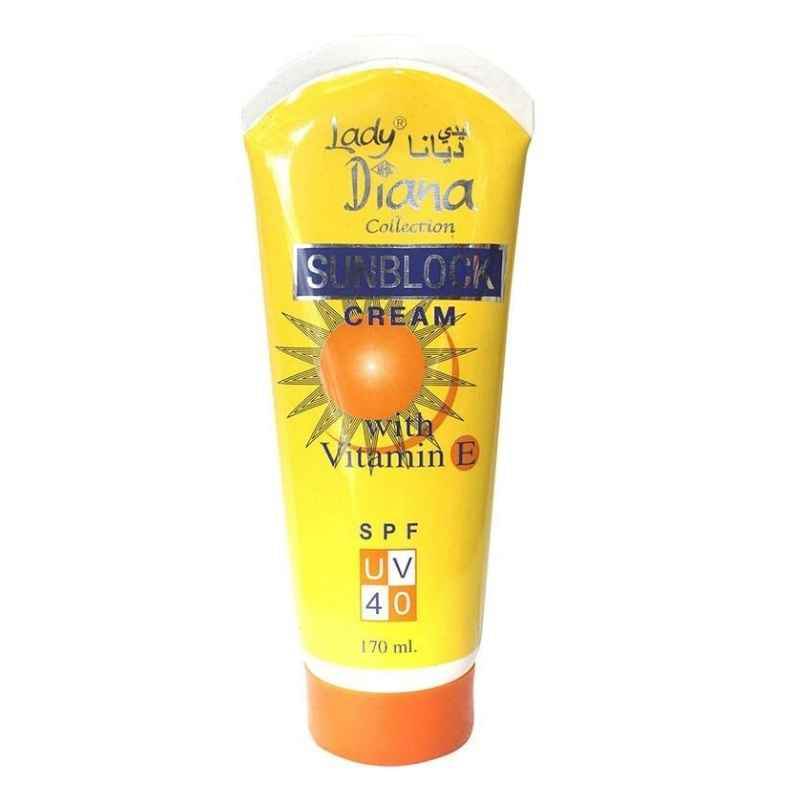 Lady Diana Collection Sun Block Cream SPF 40 - 170ml