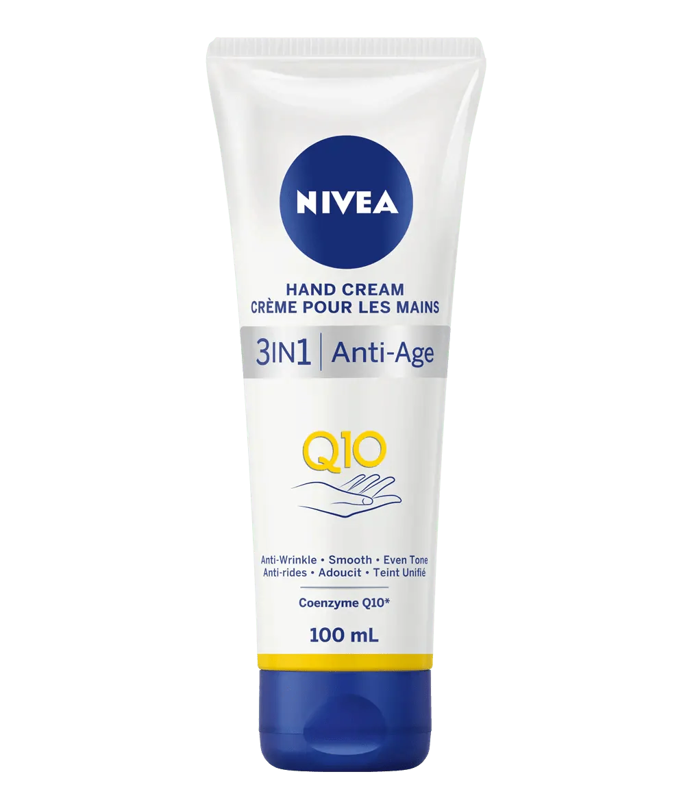 NIVEA Q10 Anti-Age 3 in1 Hand CarNIVEA Q10 Anti-Age 3 in1 Hand Care Cream 30ml