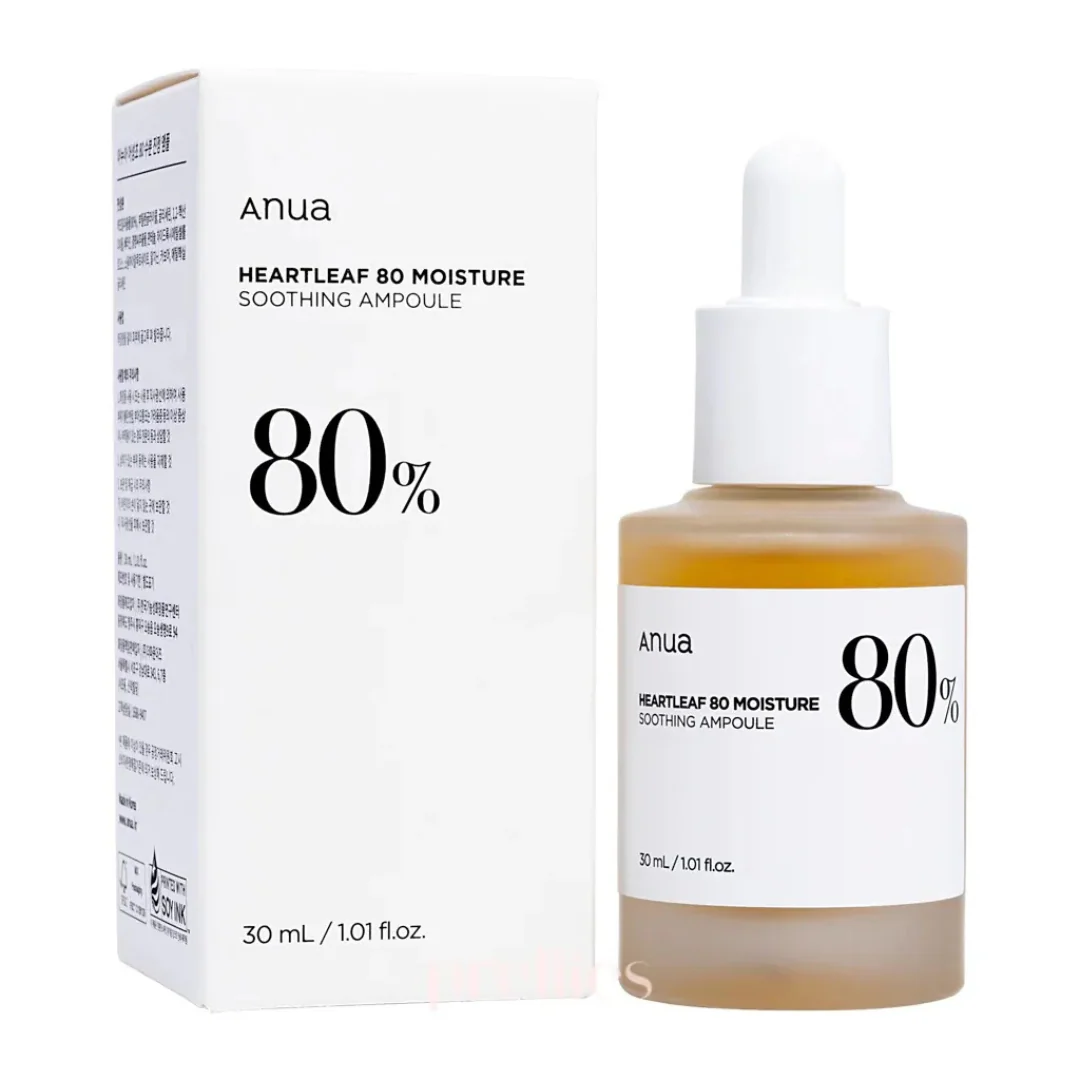 Anua Heartleaf 80% Moisture Soothing Ampoule 30ml