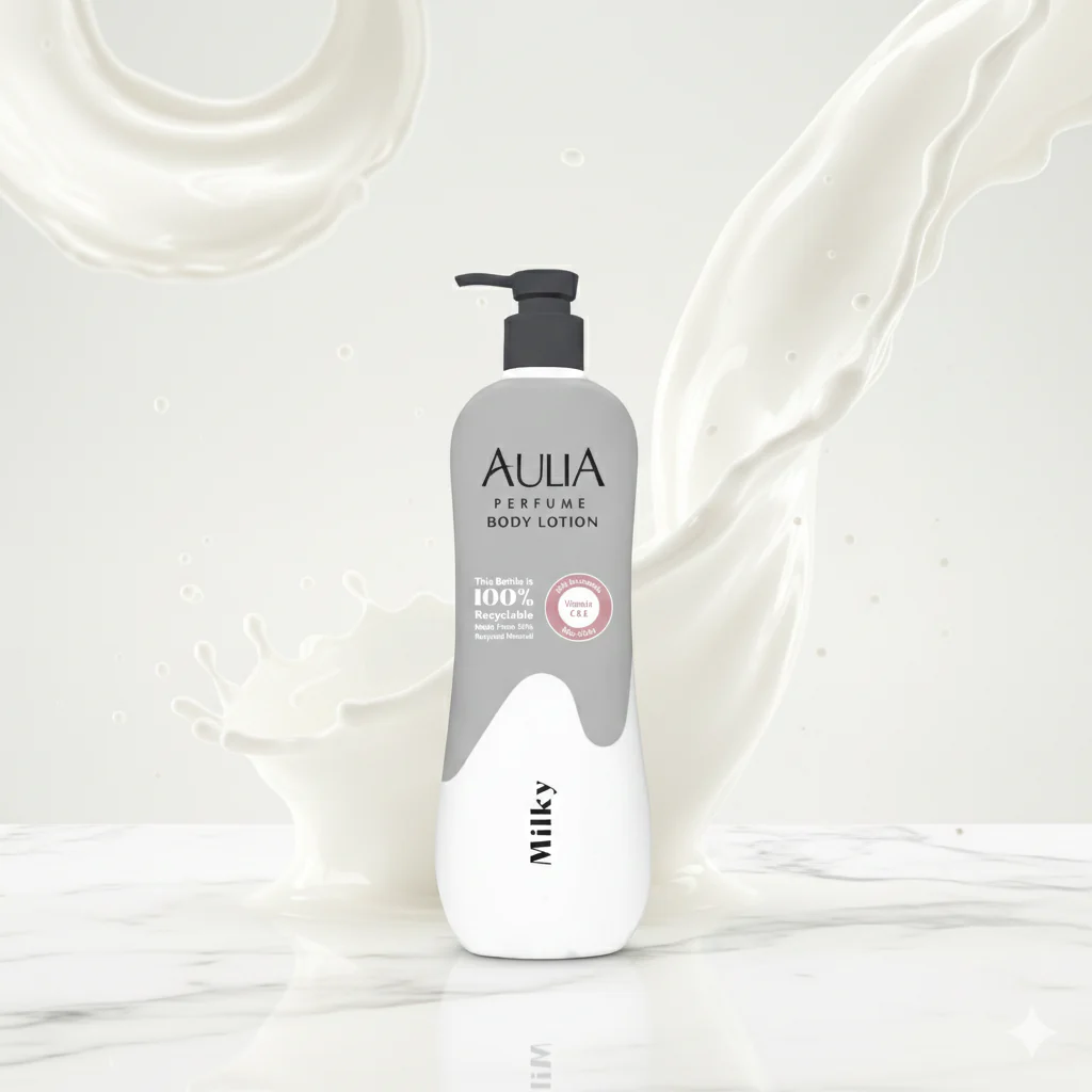 Aulia Milky Body Lotion 600ml