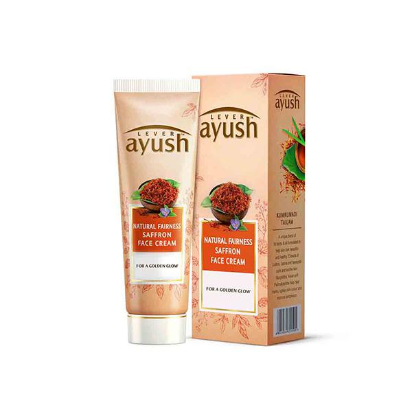 Ayush Face Cream With Saffron , kumkumadi Tailam & Vitamin C 50g