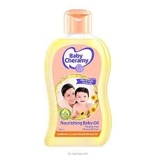 Baby Cheramy Nourishing Baby Oil With Sunflower, Coconut & Sweet Almond Oil - 50ml