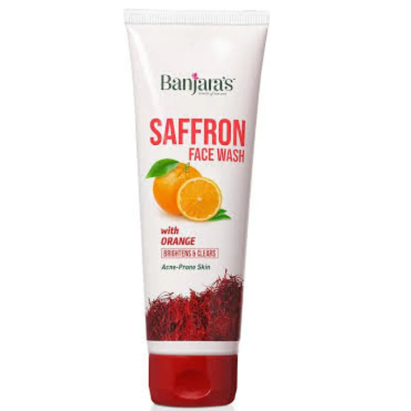 Banjaras Saffron Face Wash With Orange 100ml