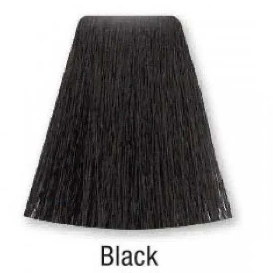 Bellose Permanent Hair Color 1.0 Black 60ml + Developer 6% 20 Volume
