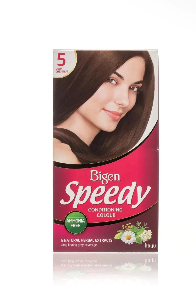 Bigen Speedy Ammonia Free Colour Deep Chestnut No.5 - 40g