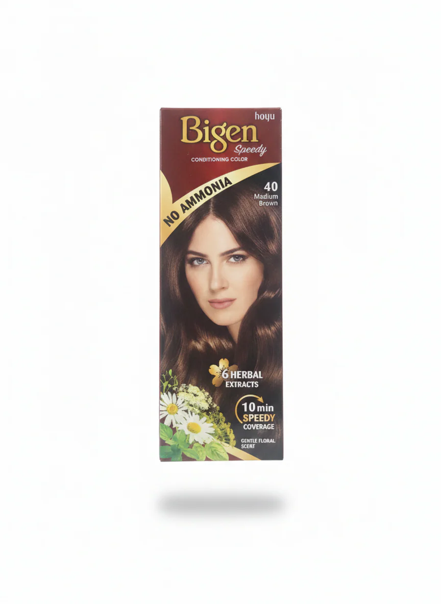 Bigen Speedy Hair Color  -40 ( Medium Brown )
