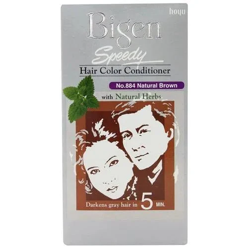 Bigen Speedy No Ammonia Hair Color Conditioner no.884 Natural Brown - 80g