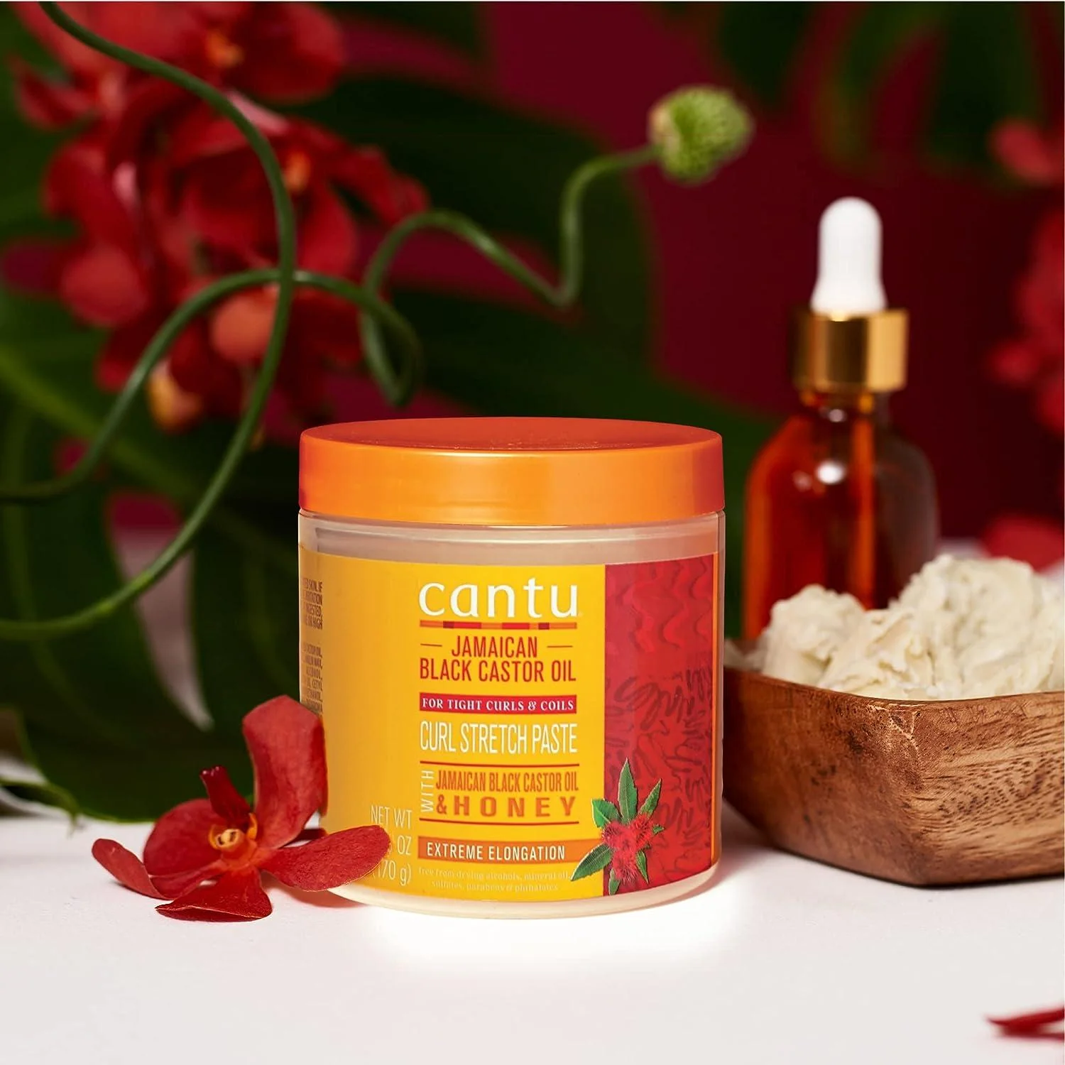 Cantu Jamaican Black Castor Oil - curl stretch paste 170g
