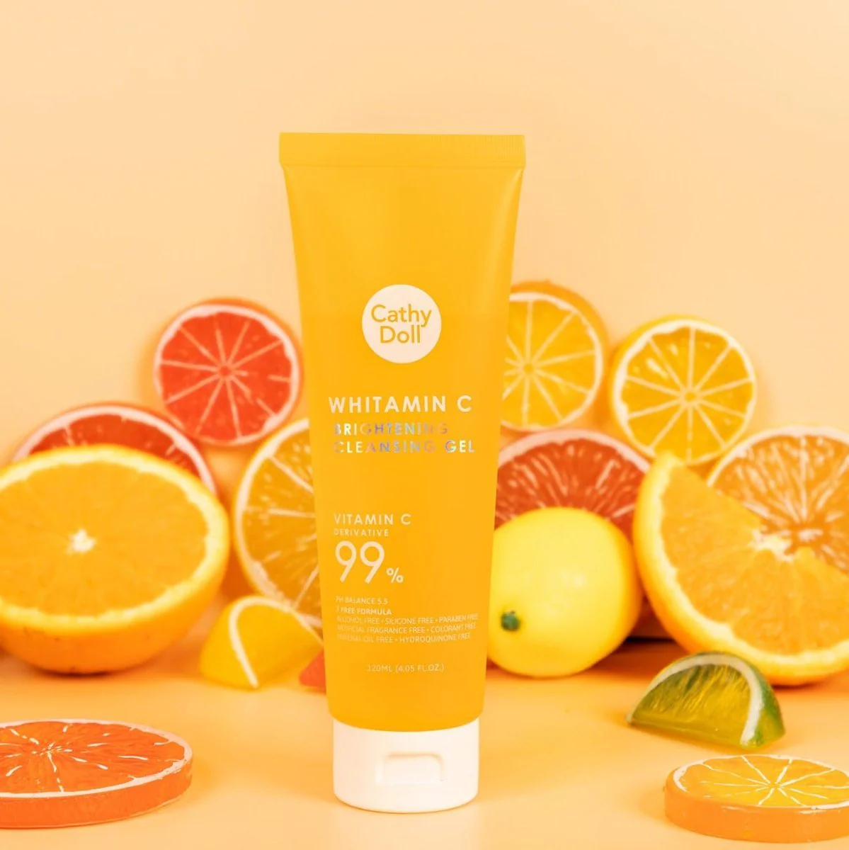 Cathy Doll Whitamin C Brightening Cleansing Gel 120ml