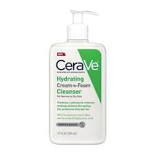 Cerave hydrating cream to foam cleanser 355ml