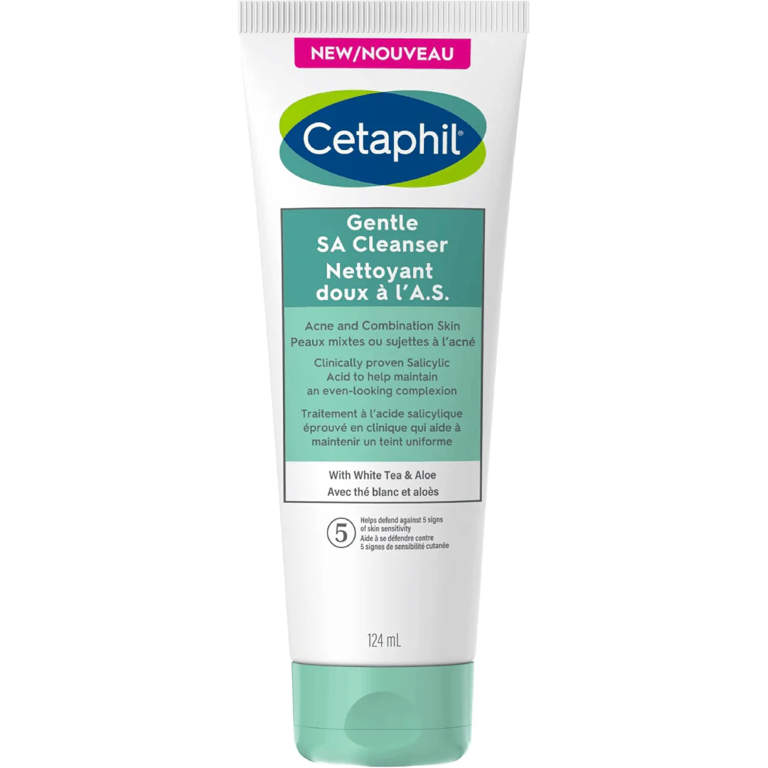 Cetaphil Gentle SA Cleanser ( Acne and Combination Skin ) 124ml