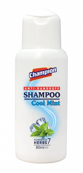 Champion Anti-dandruff Shampoo - Cool Mint 80ml
