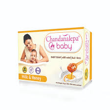 Chandanalepa Milk & Honey Baby Soap
