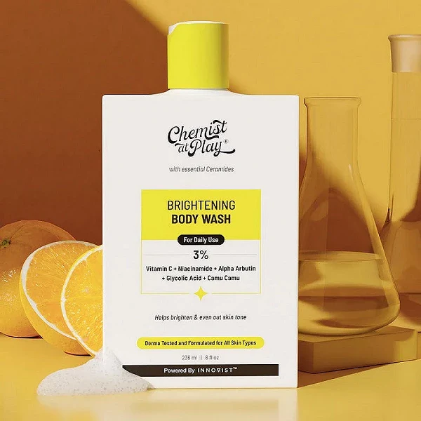 Chemist at Play Brightening Body Wash 236ml - Image 2
