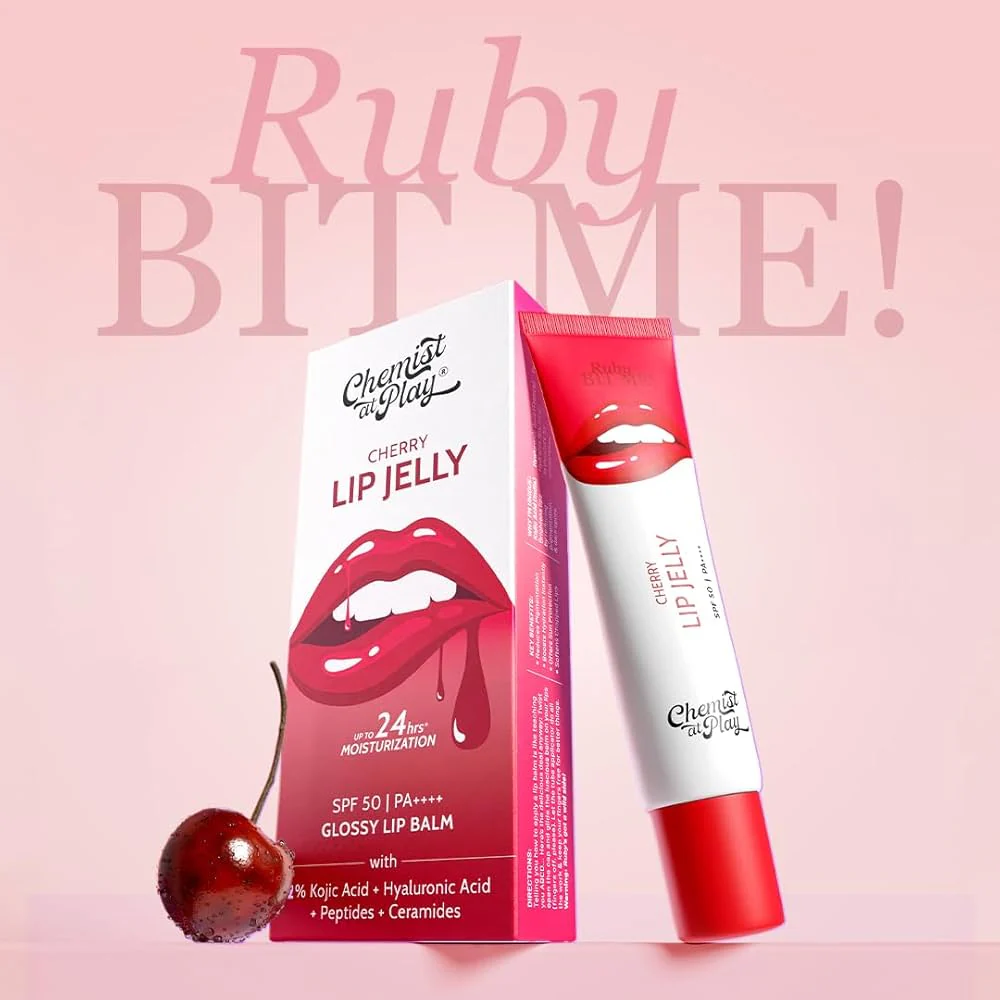 Chemist at Play Cherry Lip Jelly 10g - Image 2
