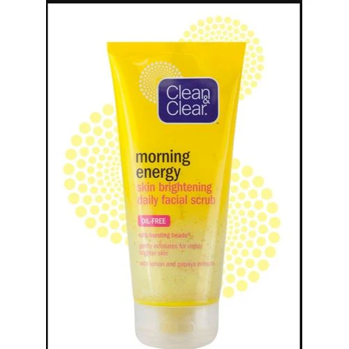 Clean And Clear Morning Energy Skin Brightening Daily Facial Scrub -150ml