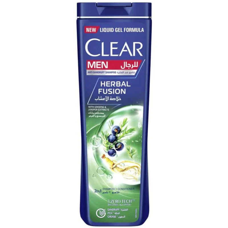 Clear Men Herbal Fusion 2 In 1 Shampoo  + Conditioner 400ml