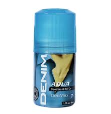 Denim Aqua Deodorant Roll On Deomax 50ml