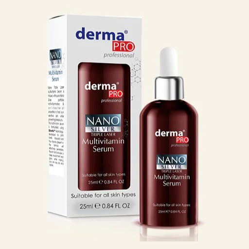 Derma Pro Nano Silver Triple Laser Multivitamin Serum - 25ml