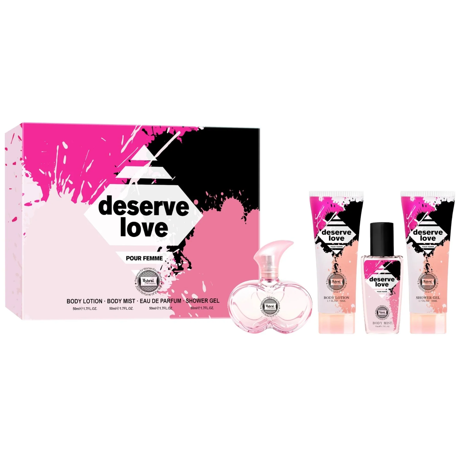 Deserve Love (VL1031) 4Pcs Gift Pack For Women
