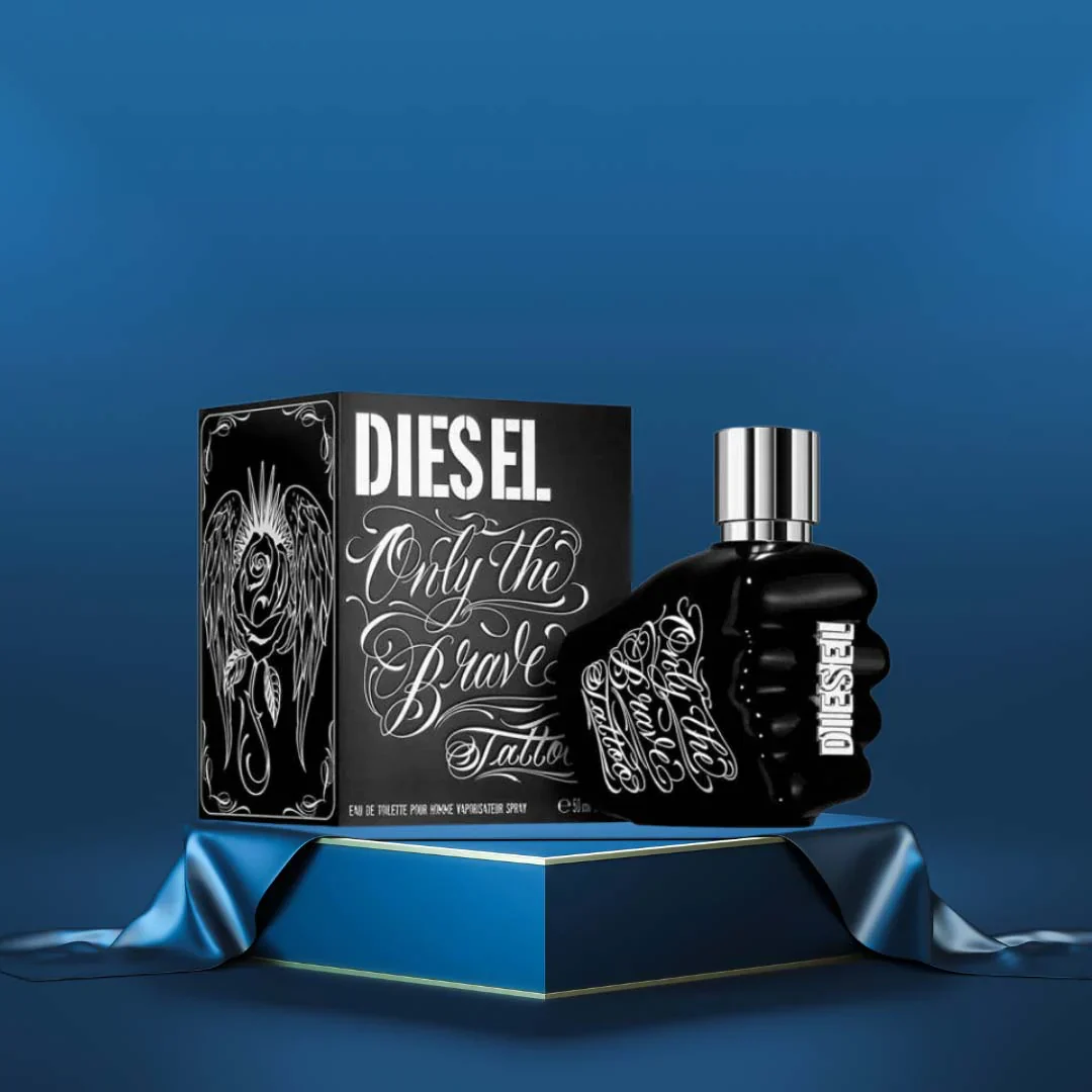 Diesel Men's Only The Brave Tattoo EDT Spray 125ml - Image 2