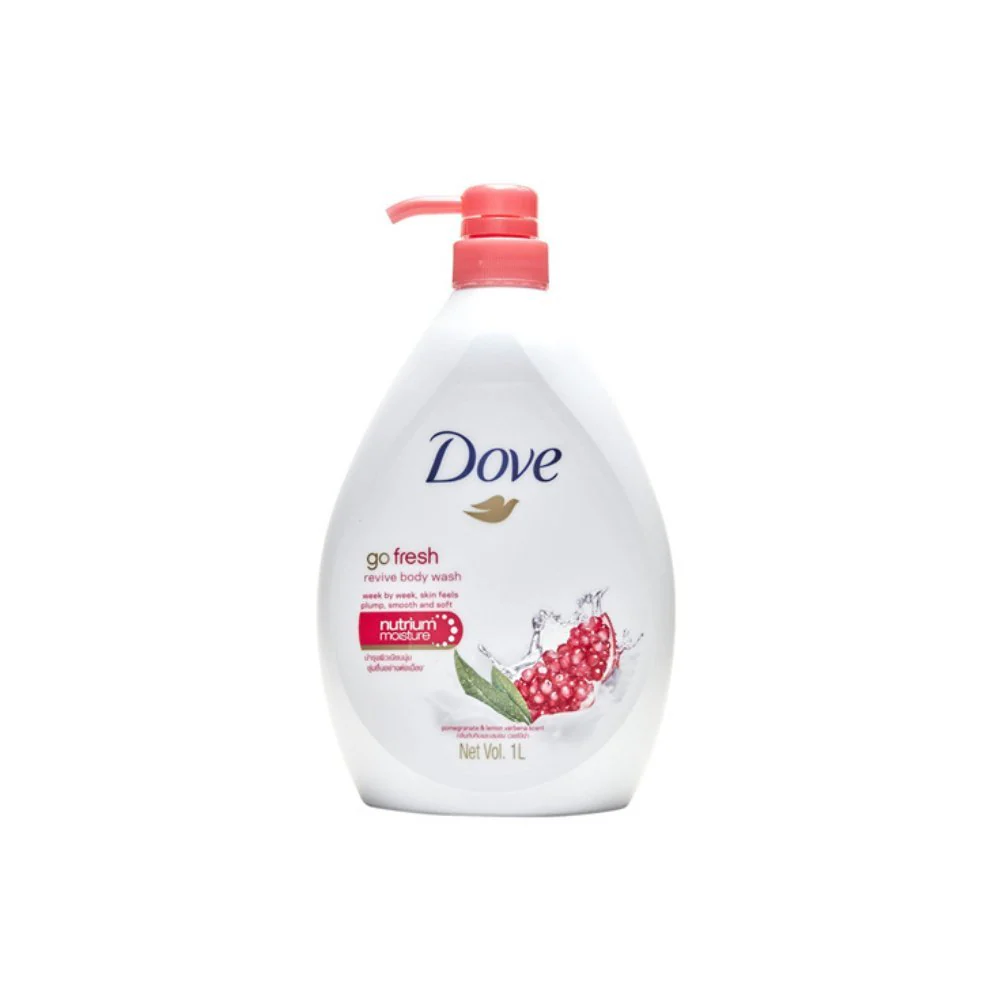 Dove Go Fresh Revive Body Wash With Pomegranate 1L