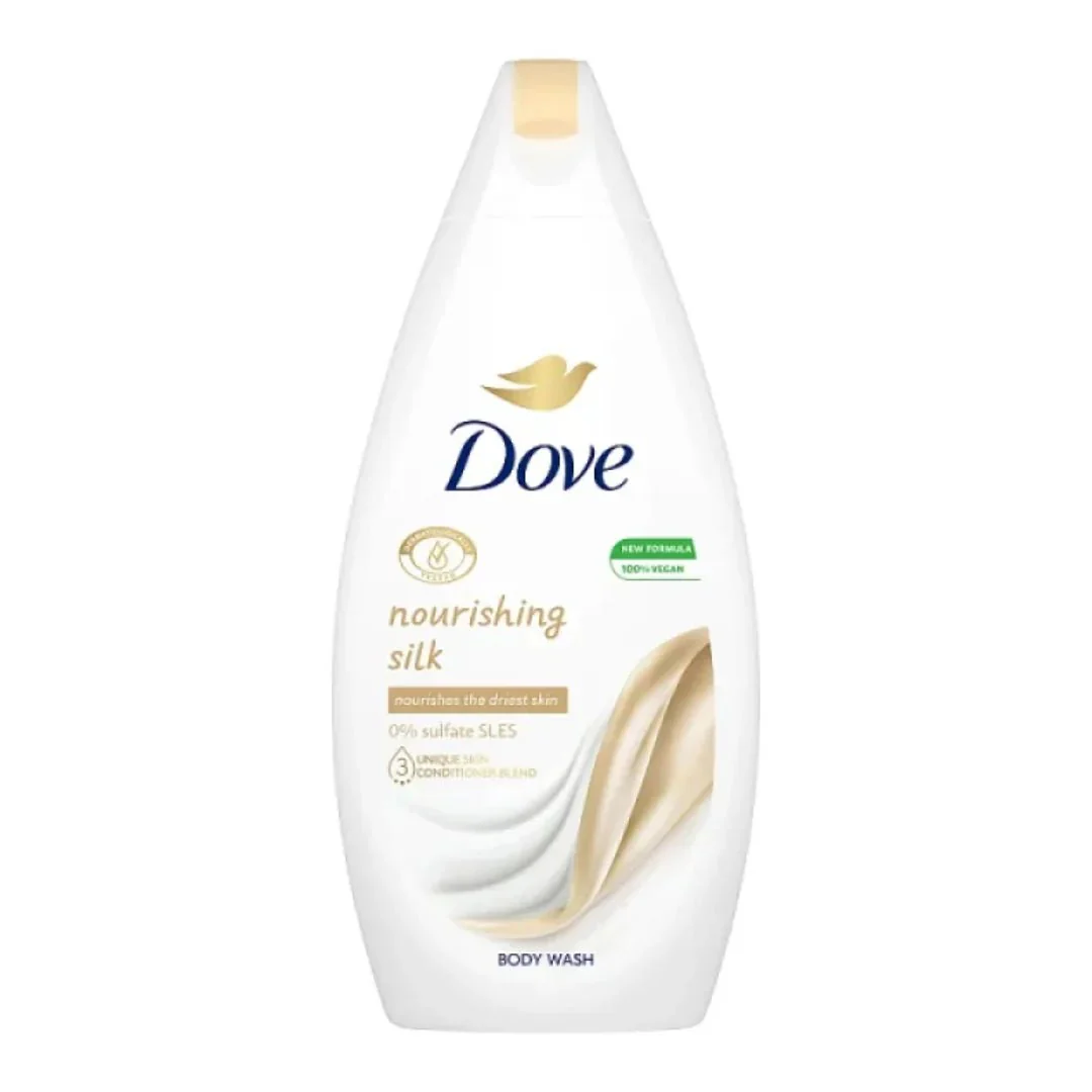 Dove Nourishing Silk Body Wash 500ml