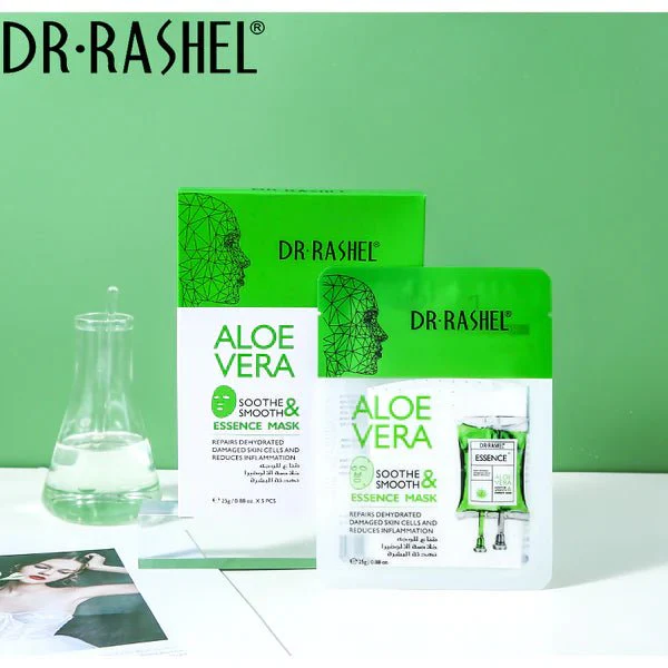 Dr. Rashel Aloe Vera Soothe & Smooth Essence mask 25g
