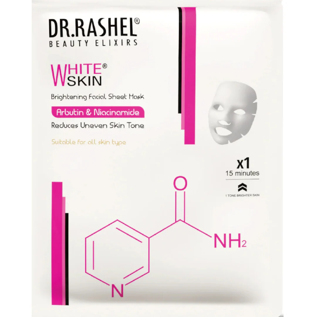 DR. Rashel White Skin Brightening Facial Sheet Mask 20g