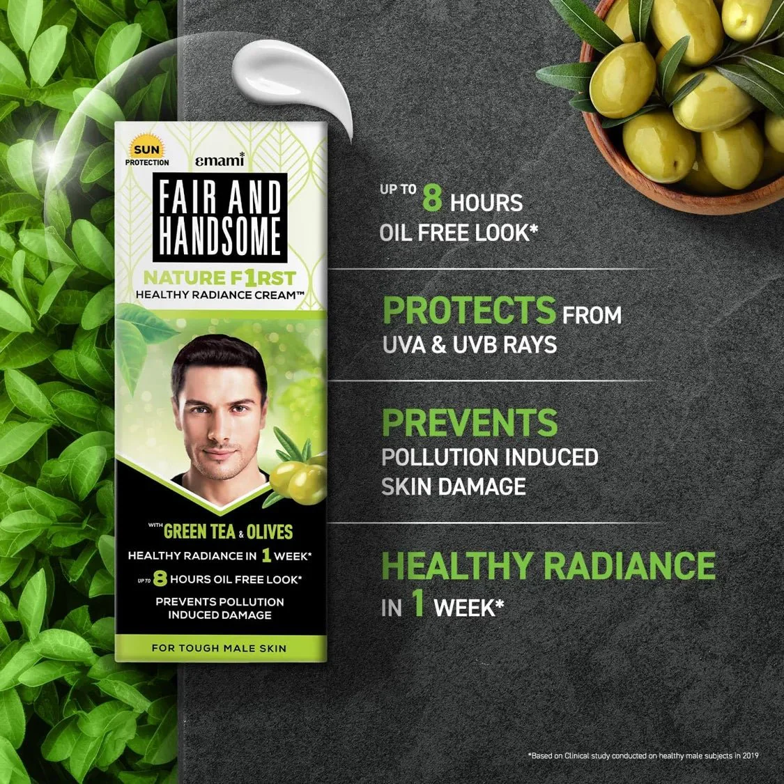 Emami Fair And Handsome Nature First Healthy Radiance Cream 30g