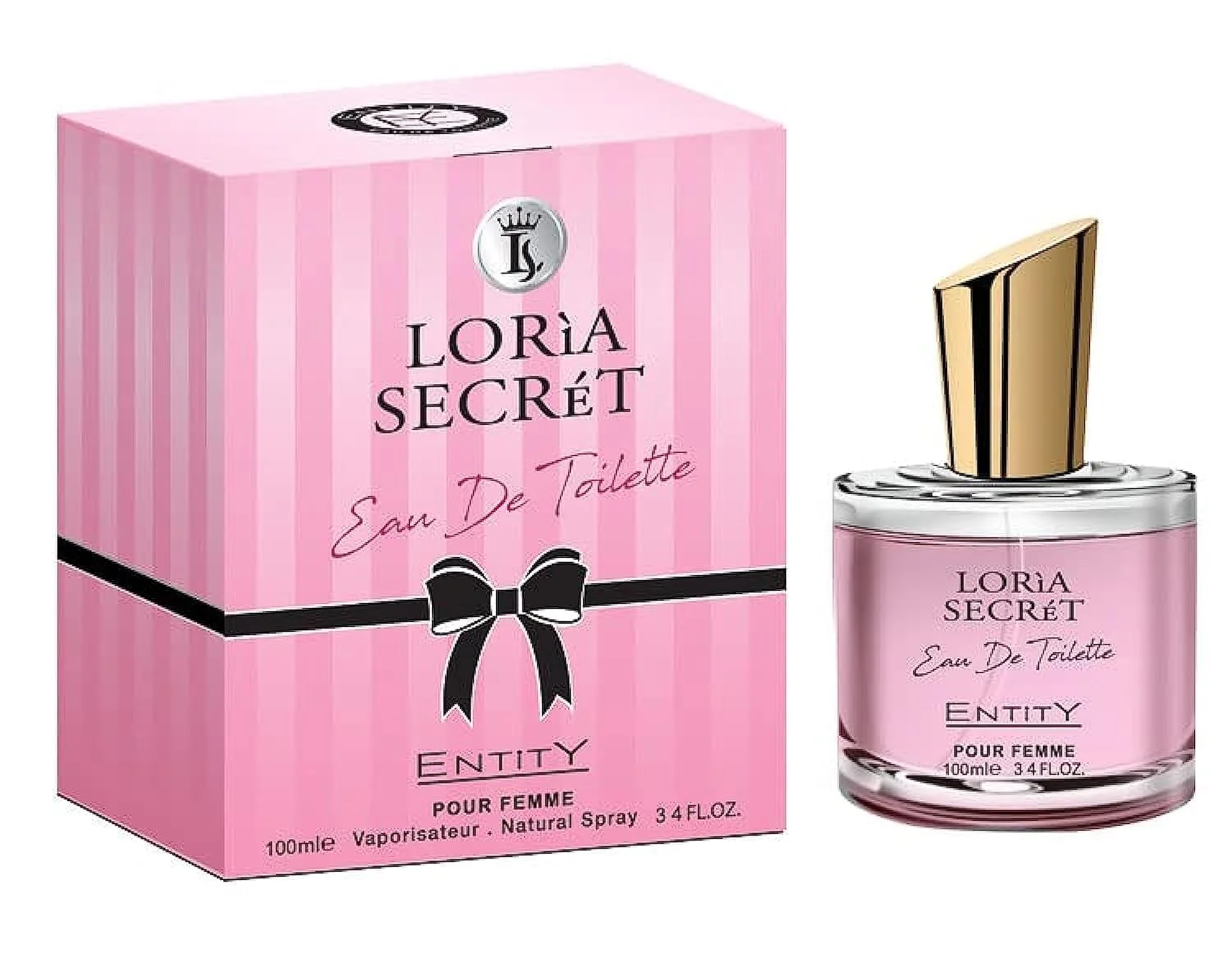 Entity Classic Loria Secret  Natural Spray Eau Da Toilette-100ml