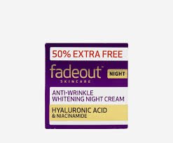 Fadeout Anti-Wrinkle Whitening Night Cream - 75ml