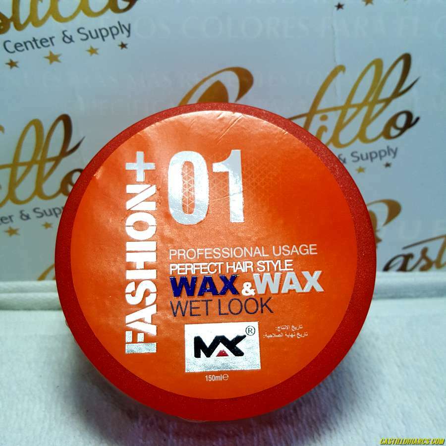 Fashion+ 01 Wet Look Hair Wax 150ml