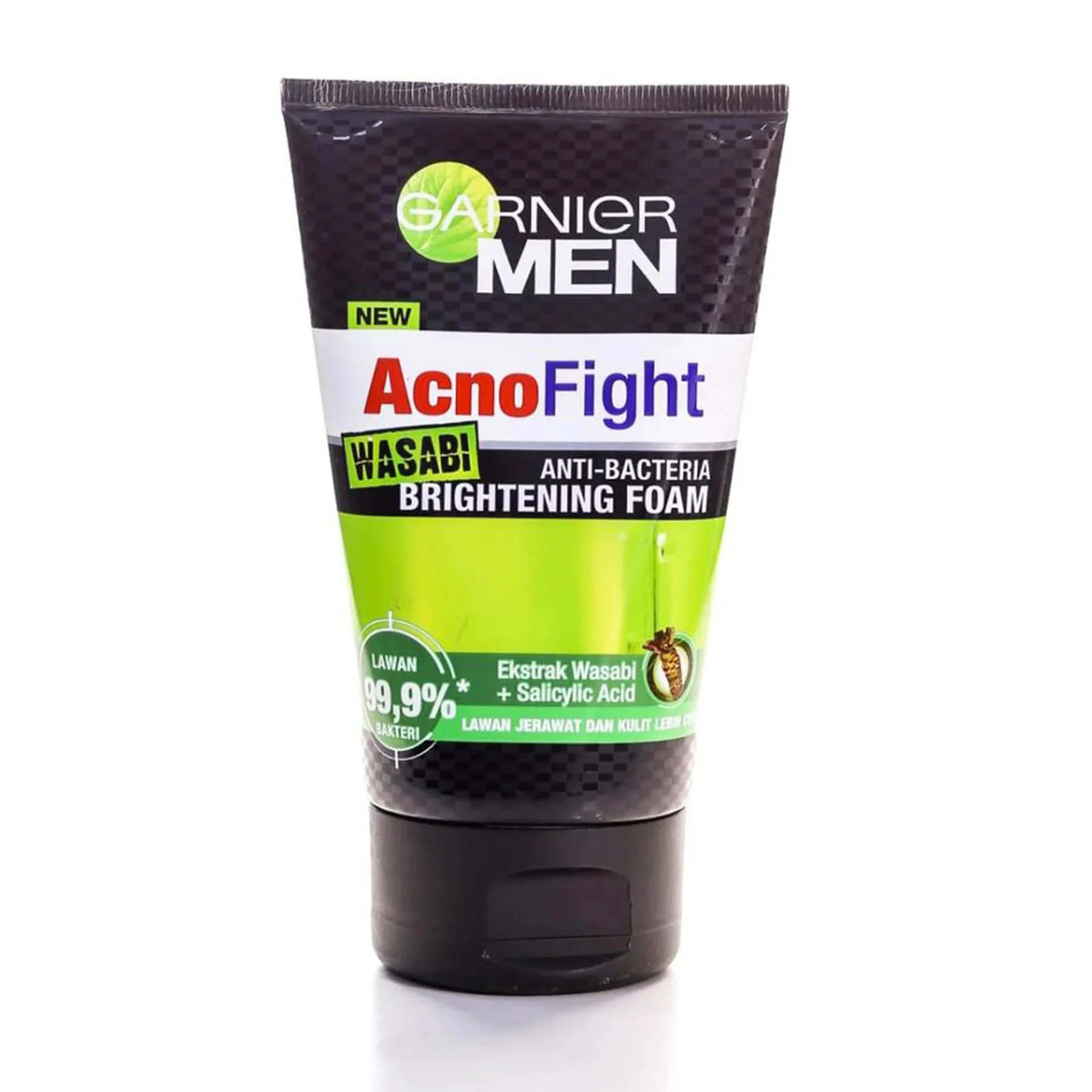 Garnier Men Acno Fight Brightening Foam Wasabi - 100ml