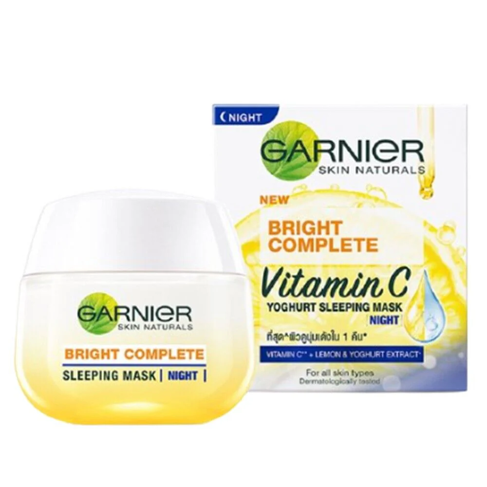 GARNIER Night Sleeping Mask Vitamin C Bright Complete Whitening