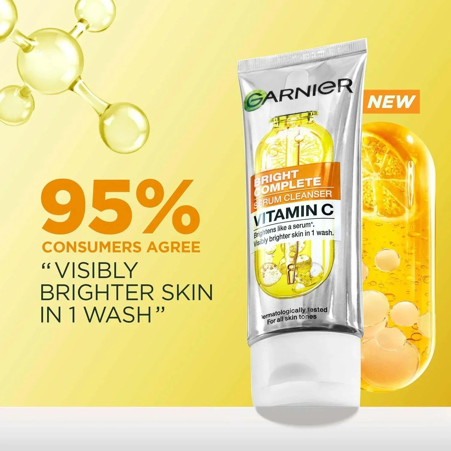 Garnier Vitamin C Serum Cleanser 100ml ( Indonesia)