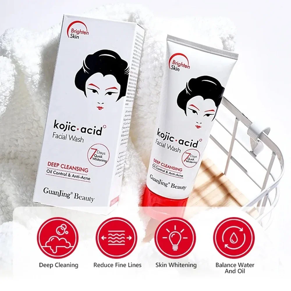 GUANJING KOJIC ACID FACIAL WASH 100g